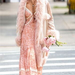 Free People Multicolor Teddy Jacket